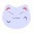 Blue Lucky Cat